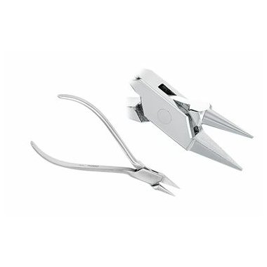 Dentaurum kleště Adams Maxi, se zaobleným zobákem, Premium-Line