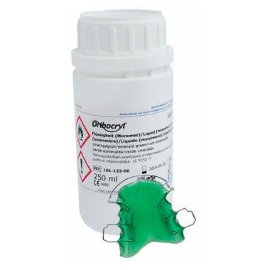 Orthocryl tekutina smaragdove zelena 250ml