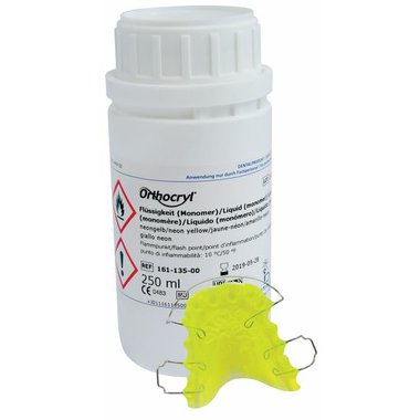 Orthocryl tekutina Neon zluta 250ml