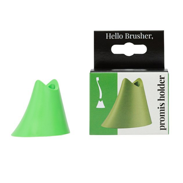 Promis single stojan na kartáček, zelený