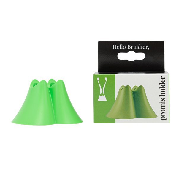 Promis duo stojan na kartáček zelený