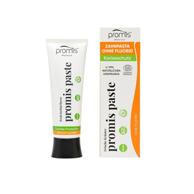 zubní pasta Promis bez fluoridů