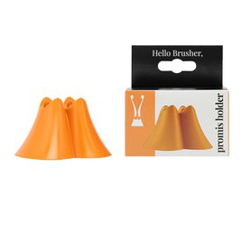 Promis duo stojan na zubní kartáček oranžový