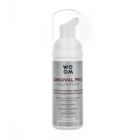 WOOM ústní pěna GINGIVAL PRO s CHX, 50ml