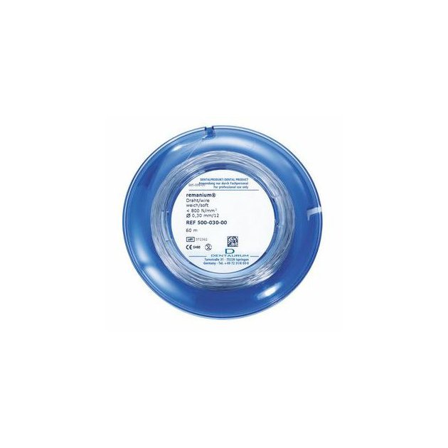 Dentaurum ligaturový drát remanium, kulatý 0,30 mm /12, měkký, délka 60 m