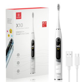 Oclean X10 sonický kartáček Grey, šedý