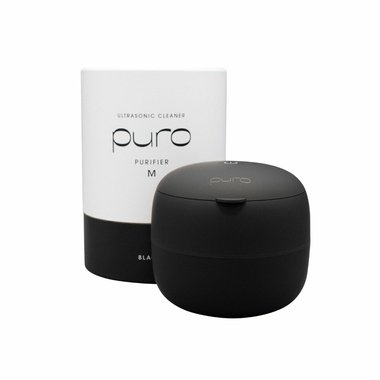 PURO Purifier M - Ultrazvuková čistička na rovnátka a náhrady, černá