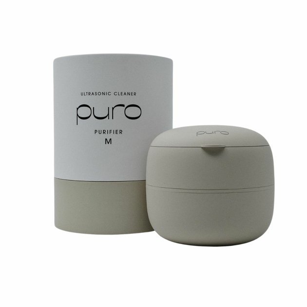 PURO Purifier M - Ultrazvuková čistička na rovnátka a náhrady, skandinávská zelená