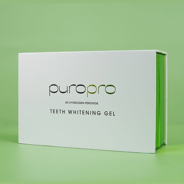 PUROPRO Teeth Whitening Gel 6% Hydrogen Peroxide 6x3 ml