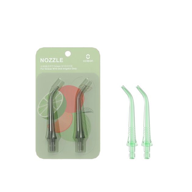 Oclean náhradní trysky ústní sprchy N10-W10 - 2 ks, zelené