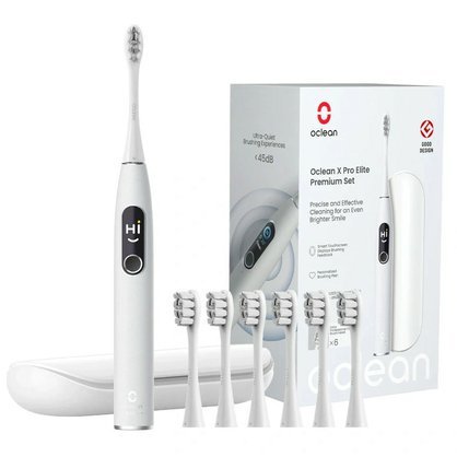 Oclean X Pro Elite Set pouzdro a sonický kartáček Grey, šedý 6