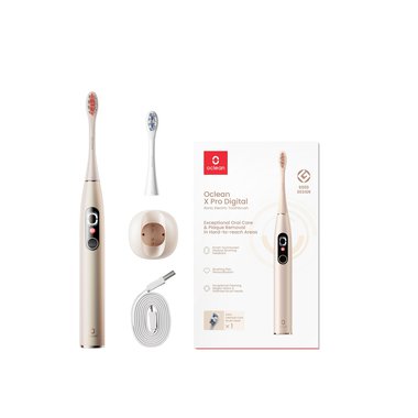 Oclean X Pro Digital Gold sonický kartáček, zlatý_2