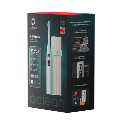 Oclean X Ultra S Green sonický kartáček