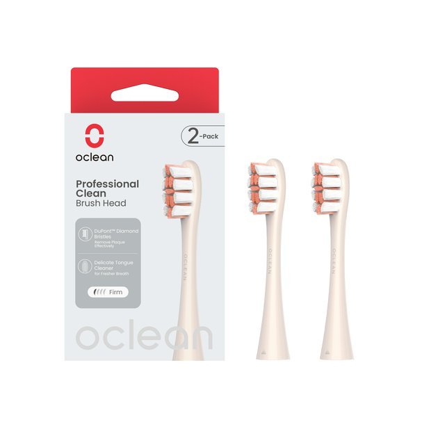 Oclean náhradní hlavice Professional Clean, P1C8-X Pro Digital - 2 ks, zlaté