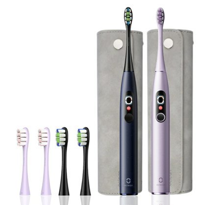 Sada XPD fialový + XPD modrý + 2pack P1C13 fialové + 2pack P1C5 B02 černé + 2x kož. pouzd.