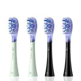 Sada hlavice Ultra White UW01 zelené 2 ks + hlavice Ultra Black UW02 černé 2 ks
