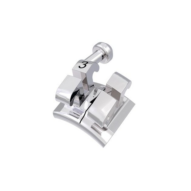 Dentaurum Zámky Equilibrium® 2 Roth 18 - sada 10 pac. - 200 ks