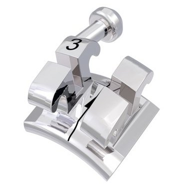 Dentaurum Zámky Equilibrium® 2 Roth 18 - sada 50 pac. - 1 000 ks