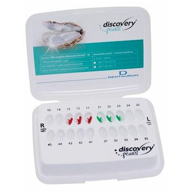 Dentaurum Zámky Discovery Pearl® MBT 18 - sada HČ 13-11/21-23 / 6 ks