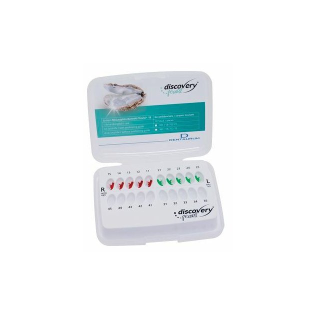 Dentaurum Zámky Discovery Pearl® MBT 18 - sada HČ 15-11/21-25 / 10 ks