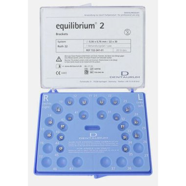 Dentaurum ZámkyEquilibrium® Roth 22 - sada 1 pac. - 20 ks