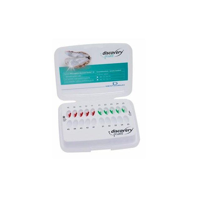 Dentaurum Zámky Discovery Pearl® MBT 22 - sada HČ 15-11/21-25 / 10 ks