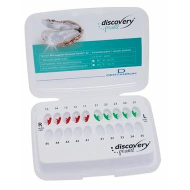 Dentaurum Zámky Discovery Pearl® MBT 22 - sada HČ 15-11/21-25 / 10 ks