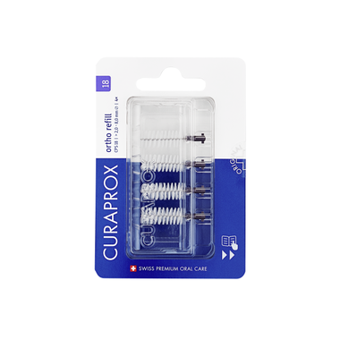 CURAPROX CPS 18 ortho refill fialový (4 ks) blistr