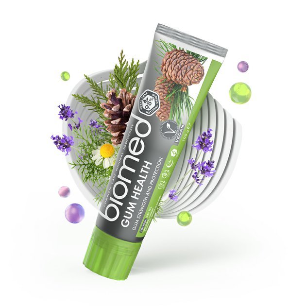 SPLAT Biomed GUM HEALTH přírodní ZP s olejem z cedrového dřeva 100g