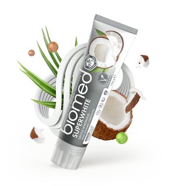 SPLAT Biomed SUPERWHITE přírodní ZP s kokosovým olejem 100g