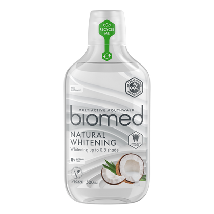 Biomed NATURAL WHITENING ústní voda 500 ml_1