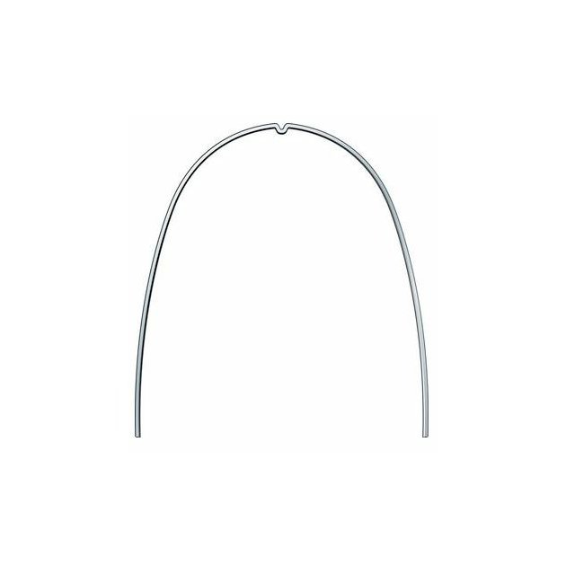 Dentaurum Oblouk Rematitan LITE NI-TI D/16x16 s dimplem, ctyrhranny 0,41x0,41 mm- 10 ks