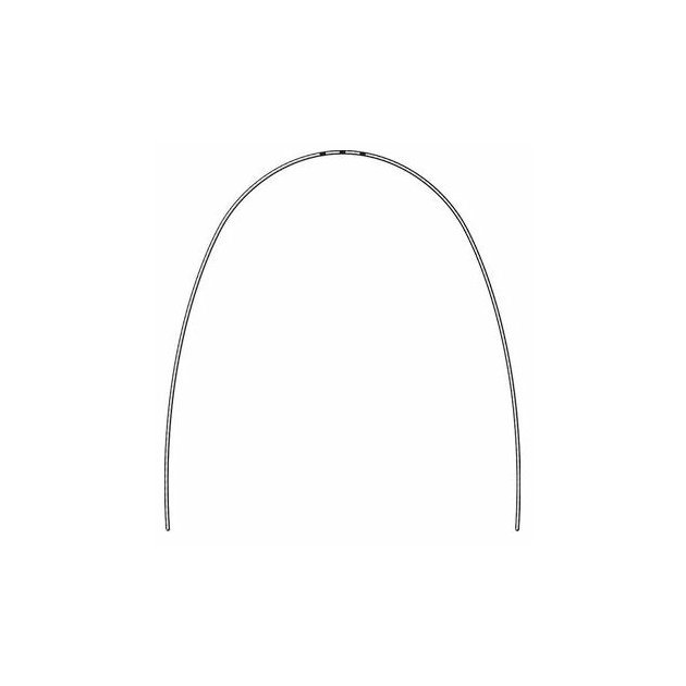 Dentaurum oblouk Dentaflex  H/15, 6x spletany Co-axial, 0,38mm- 10 ks