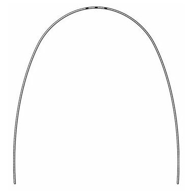 Dentaurum oblouk Dentaflex  H/15, 6x spletany Co-axial, 0,38mm- 10 ks