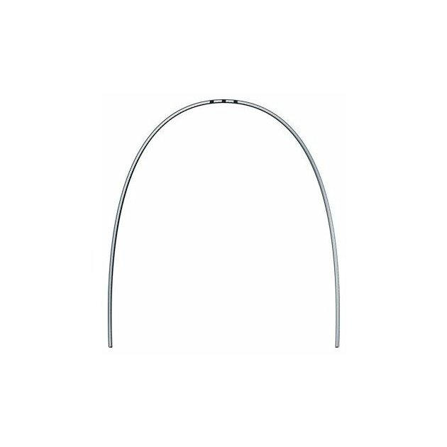 Dentaurum oblouk Tensic Ni-Ti thermo H/17x25, ctyrhranny 0,43x0,64mm- 10 ks