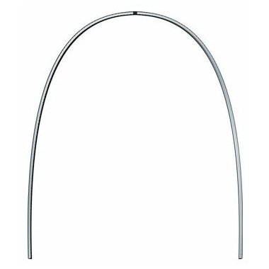 Dentaurum oblouk Remanium Ideal D/17x25, čtyřhranný 0,43x0,64 mm