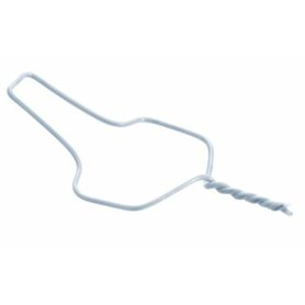 Dentaurum Ligatury předtvarované KRÁTKÉ- remanium, kulaté 0,30 mm / 12 , 100 ks- BÍLÉ