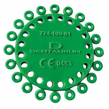 Dentaurum Separační elastické gumičky Dentalastics® - ZELENÉ 1,5mm - 1000 ks