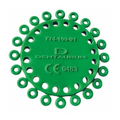 Dentaurum Separační elastické gumičky Dentalastics® - ZELENÉ 1,5mm - 1000 ks
