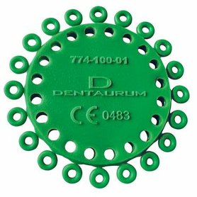 Dentaurum Separační elastické gumičky Dentalastics- ZELENÉ 1,5mm - 1000 ks