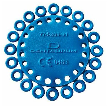 Dentaurum Separační elastické gumičky Dentalastics® - MODRÉ 2,1mm - 1000 ks