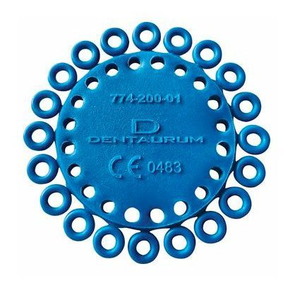 Dentaurum Separační elastické gumičky Dentalastics® - MODRÉ 2,1mm - 1000 ks