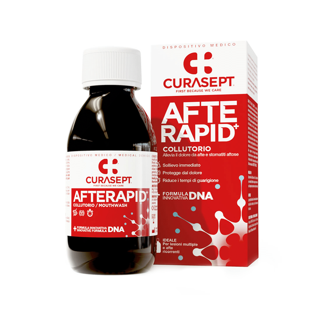 Curasept AFTERAPID ústní voda, 125 ml
