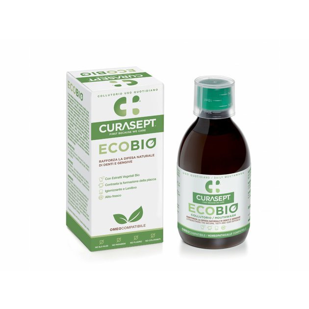 Curasept ECOBIO ústní voda, 300 ml