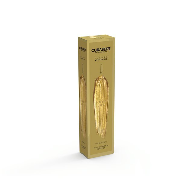 Curasept GOLD LUX bělicí zubní pasta, 75 m