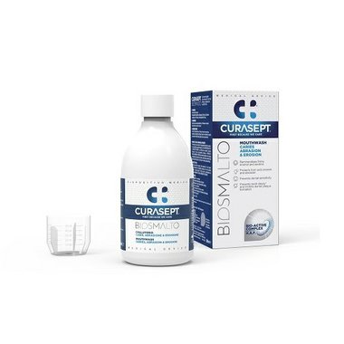 Curasept BIOSMALTO Caries Abraze&Eroze ústní voda, 300 ml