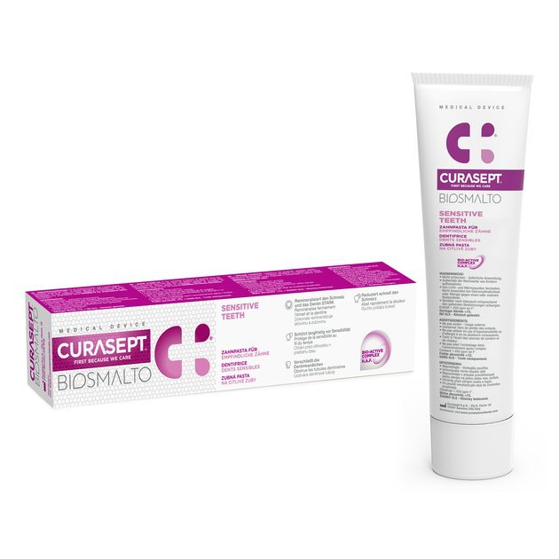 Curasept BIOSMALTO Sensitive Teeth zubní pasta, 75 ml