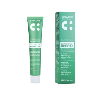 Curasept DAYCARE BOOSTER Herbal zubní pasta