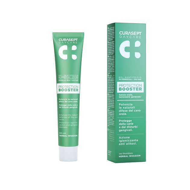 Curasept DAYCARE BOOSTER Herbal zubní pasta