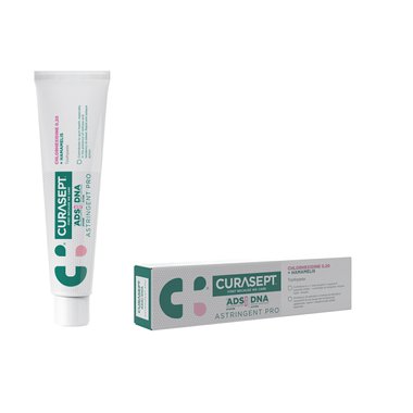 CURASEPT ADS DNA ASTRINGENT PRO zubní pasta 0,2% CHX s hamamelis, 75 ml